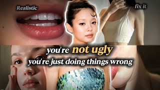 You’re not ugly. You’re sabotaging yourself... #glowuptips #glowup #thatgirl