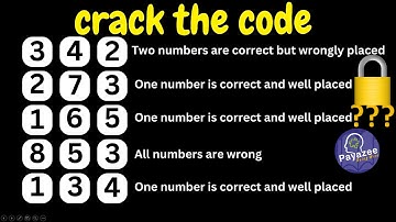 Crack The Code puzzle solution | 342 273 165 853 134