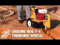 Ground Hog 18 in. Trencher | The Home Depot Rental