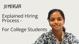 Celebrity JP Morgan Hiring Process for 2nd & 3rd Year Students Wealth