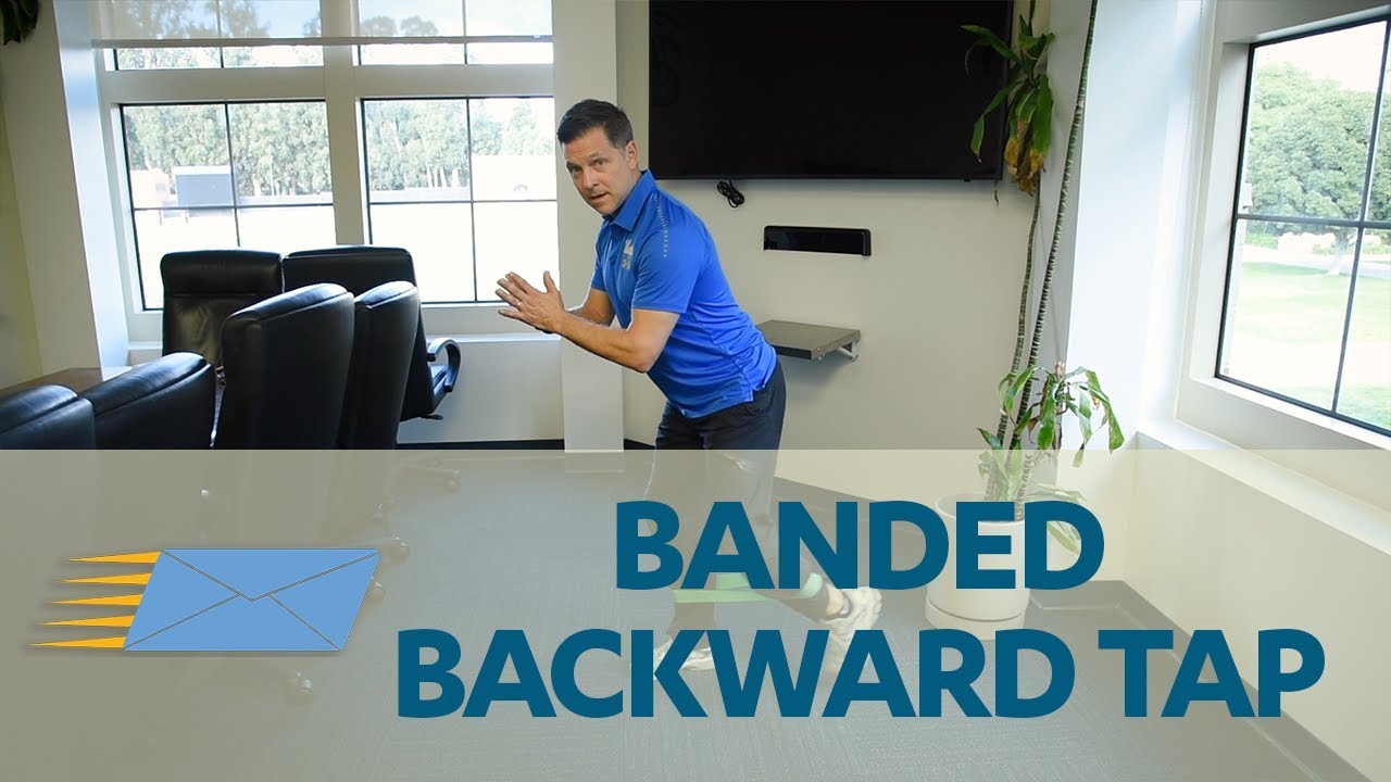 Banded Backwards Tap - YouTube