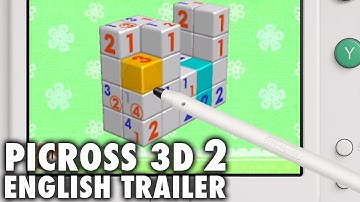 Picross 3D: Round 2  trailer but the subtitles are horribly translated
