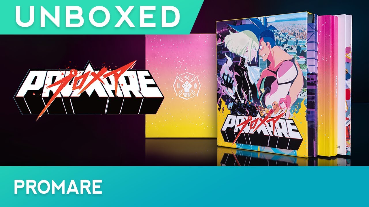 GKIDS UNBOXED | Studio TRIGGER's Promare | Blu-ray™, DVD, Steelbook & Collector's Unboxing