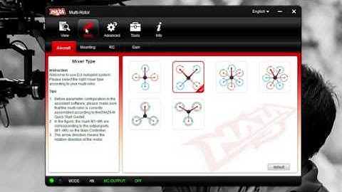 Naza Assistant 2 - Enable IOC and Manual Mode