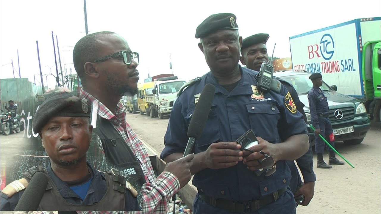 🚨LA POLICE !OPERATION ZERO EMBOUTEILLAGE A KINSHASA GMI ALPHA EN ACTION