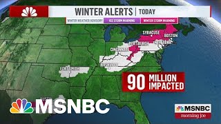 Massive Winter Storm Knocks Out Power, Moves To Northeast