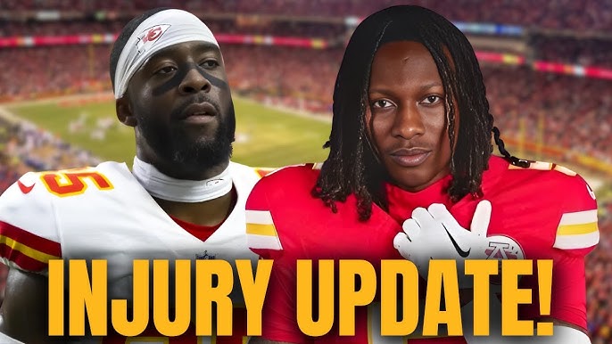 Kansas City Chiefs Get Huge INJURY NEWS About Hollywood Brown & Jaylen Watson! Brown RETURNING Soon? - YouTube