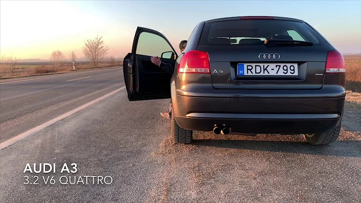AUDI A3 3.2 V6 QUATTRO DSG MAGNAFLOW MUFFLER