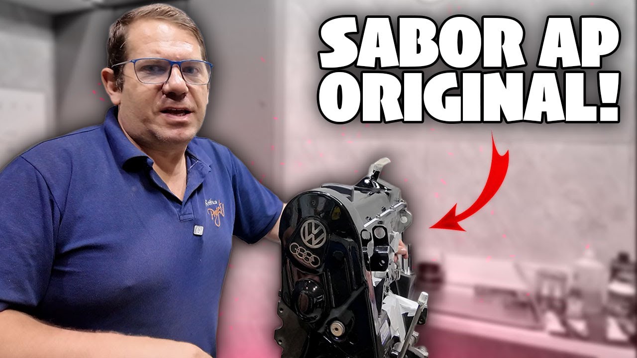 MONTAGEM DE MOTOR AP 1.6 8V "SABOR" ORIGINAL!!
