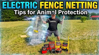 Electric Netting: Setup, Moving, & Maintenance for Farm Animals 