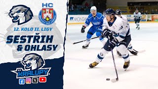 12. kolo HK Kralupy vs. HC Benátky | 2. liga 2023/24 | Sestřih a ohlasy