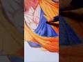 Drawing of Goku 🔥✨Part-3 #drawing   #art #anime #shortsfeed #shorts #viralvideo #goku #shortvideo