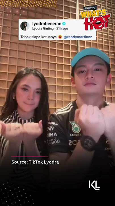 Lyodra Ajak Sang Pacar, Randy Martin Ikutan Challenge TikTok Velocity Pro: Tebak Siapa Ketuanya