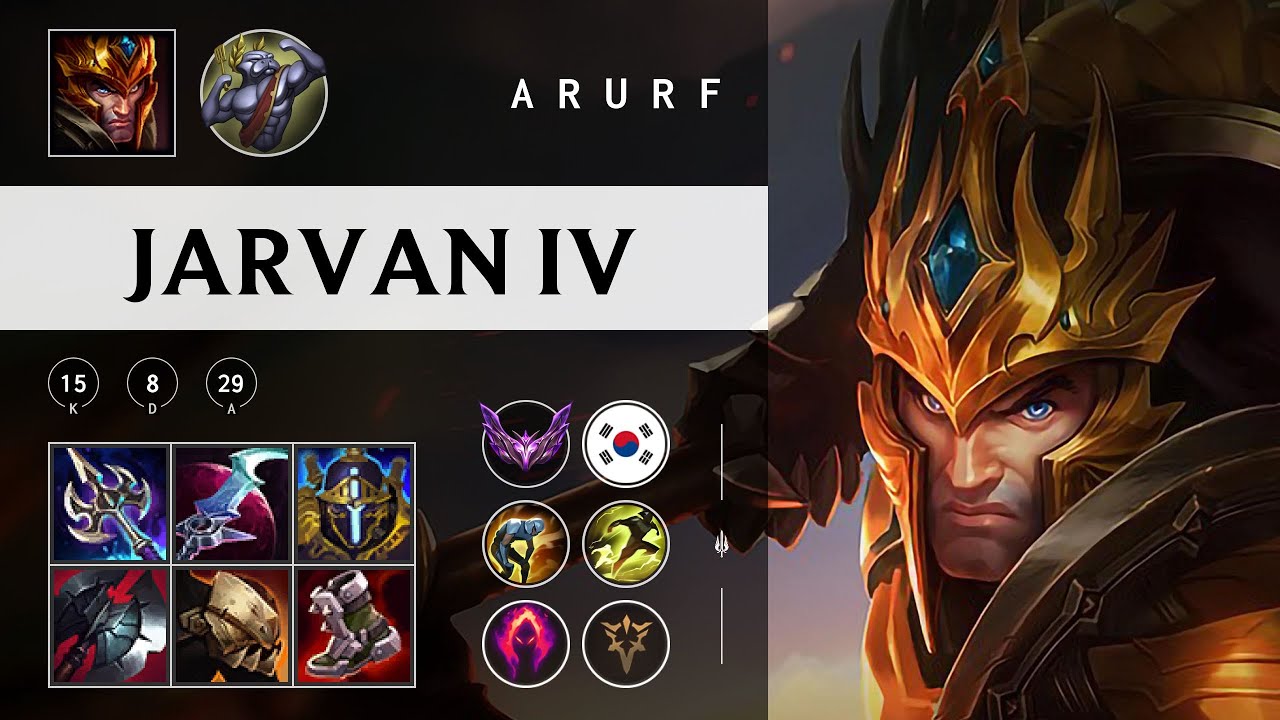 Jarvan IV ARURF - KR Master Patch 26.02