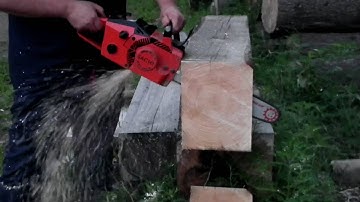 Sachs-Dolmar KMS-4 Wankel Rotary Powered Chainsaw Video # 4 of 4