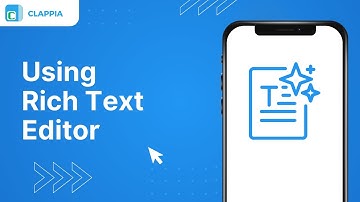 Rich Text Editor in Clappia ⢸ Add Custom Styling to Text ⢸ No-Code Low-Code Platform