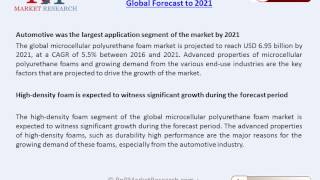 Microcellular Polyurethane Foam Market Video screenshot 5