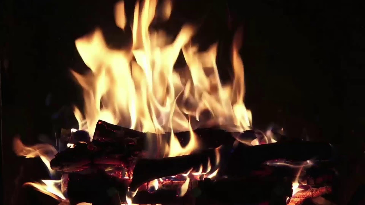 Relaxing Fireplace Ambience 4K - Drift Off to Crackling Fire (No Music)