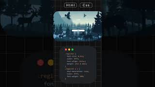 🔥 Create a Login Page in 1 Minute! 🚀 | HTML + CSS Only | #Shorts | Coding With Ujjwal
