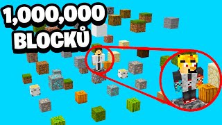 Přežil jsem v Minecraft světě z 1,000,000 BLOCKŮ