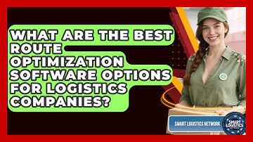 What Are the Best Route Optimization Software Options for Logistics Companies?