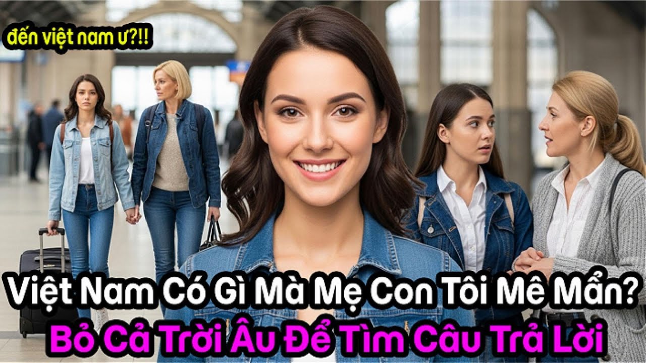 Bỏ chức trưởng phòng ở Romania, tôi theo mẹ 60 tuổi đến Việt Nam chỉ vì bà trót mê văn hóa Việt.