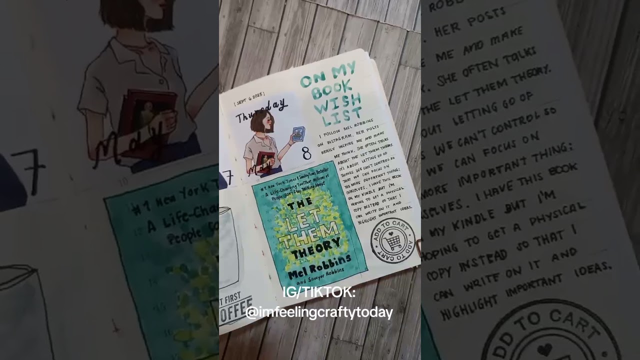 JOURNAL TIP: SKETCH YOUR BOOK WISHLIST