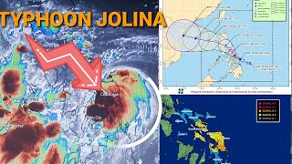 BAGYONG JOLINA LALO PANG LUMAKAS AT GANAP NG TYPHOON|POSIBLENG TUMAMA SA BICOL REGION BILANG TYPHOON