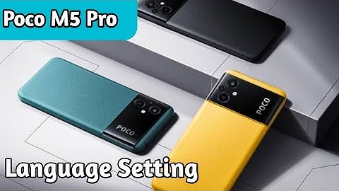 Language Change In Poco M5 Pro, Poco M5 Pro Mein Language Change Kaise Karen, Language