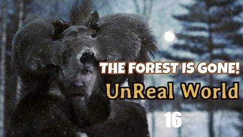 EP16 - STARTING THE LOG CABIN! | UnReal World