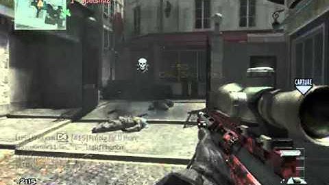 MW3 MSR Rampage with No-Scope!
