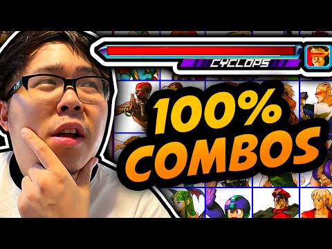 100% COMBOS WITH MVC2 TEAMS YOU MADE