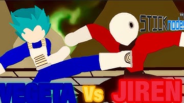 Vegeta Vs Jiren - Full Fight (Stick Nodes)