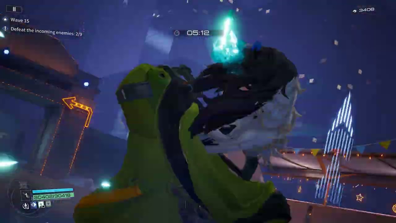 Snowbreak - Infinite Darkness: All 24 waves completed gameplay