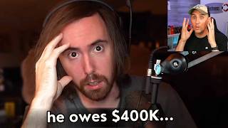 Asmongold Owes An INSANE Amount Of Money...