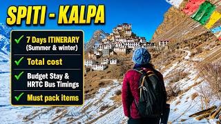 Don't Plan your Spiti Valley Trip Without This | Budget & Itinerary | Spiti Valley Tour Plan Don't Plan your Spiti Valley Trip Without This | Budget & Itinerary | Spiti Valley Tour Plan