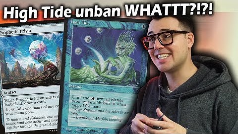 We got BANS in PAUPER!!! High Tide vs Flicker Tron | Magic: the Gathering Paper Gameplay