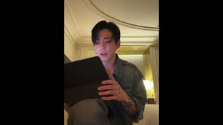 Jungkook Singing BEAUTY AND BEAT By Justin Bieber Jungkook Weverse Live 280626