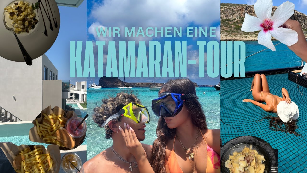 KATAMARAN-TOUR AUF KRETA🤯🇬🇷🌊 | Kreta Vlog