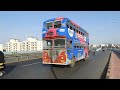 Double dekkar mumbai best bus  santacruz  ltt terminus