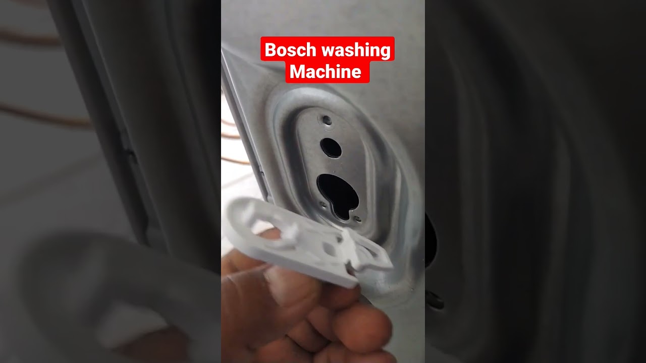 how to install Bosch washing machine??