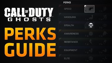 Ghosts Guide: Perk System Explained - Tutorial