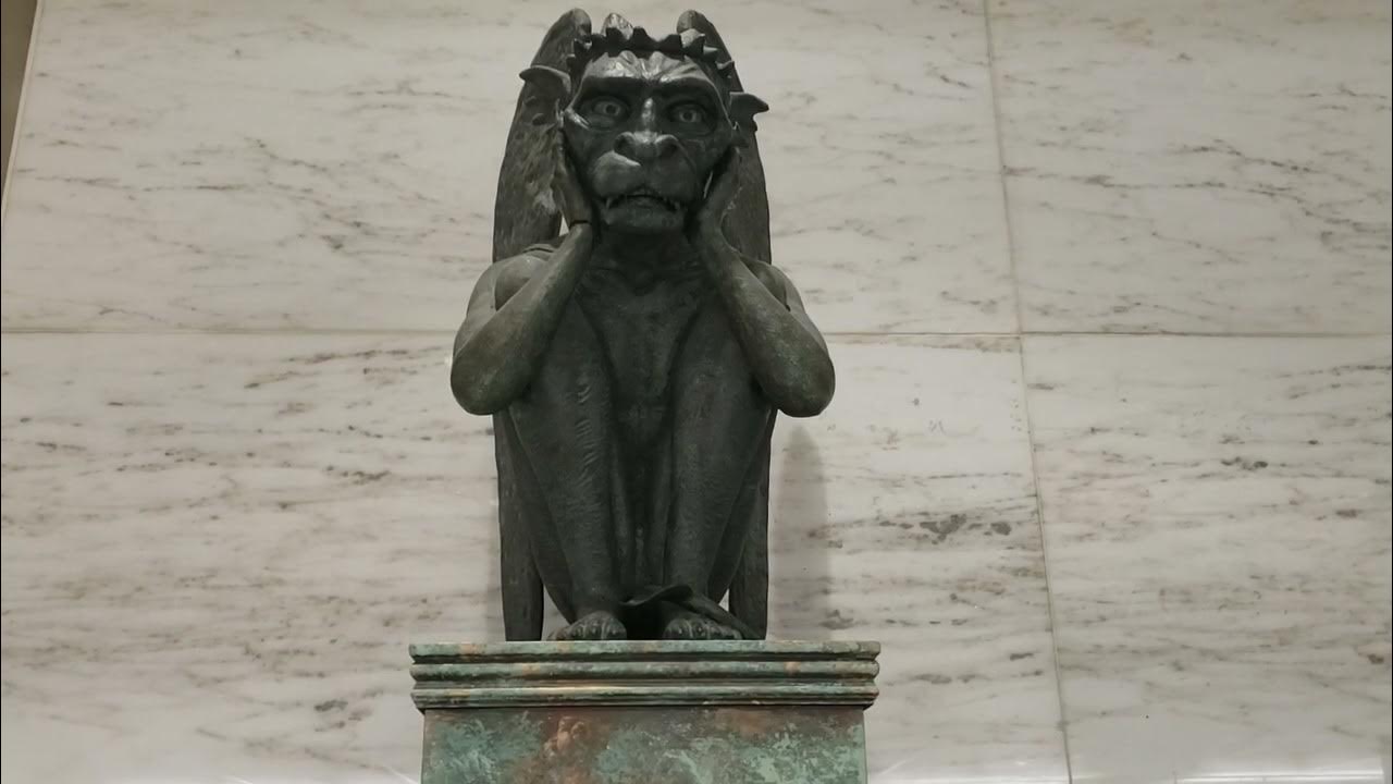 Talking Gargoyle at the Denver International Airport YouTube