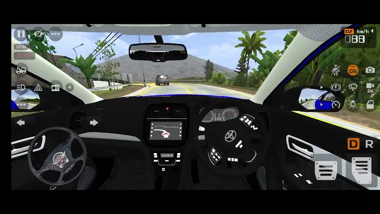 Bus simulator Indonesia Toyota urban cruiser 2022 model 