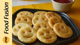Potato Smiley Recipe By Food Fusion