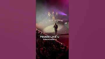 Thumbnail of Femme Like U by K Maro en live !