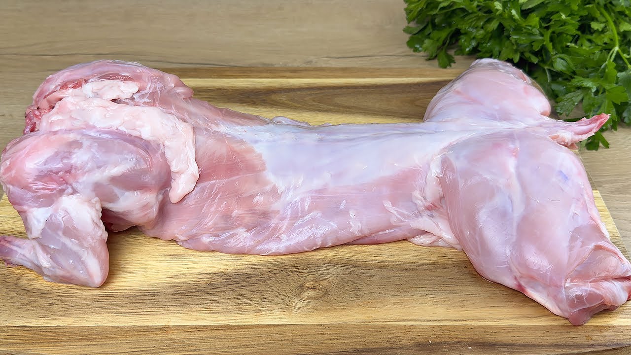 Диетический кролик, который сводит всех с ума! Он просто тает во рту!