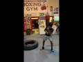 Secret of boxing fundamentals! Like  swing & throw sports, your head belongs over the back leg!