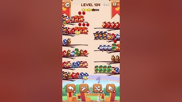 Bird Sort 2: Color Puzzle Level 134 #games #gaming #gameplay