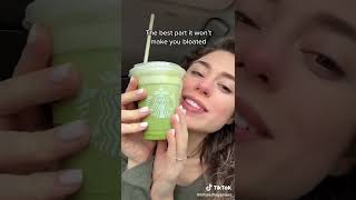 Starbucks Cold Matcha Drink Only 60 Cal No Bloating After